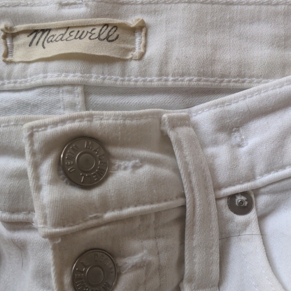 Madewell button fly white jeans - Picture 8 of 9